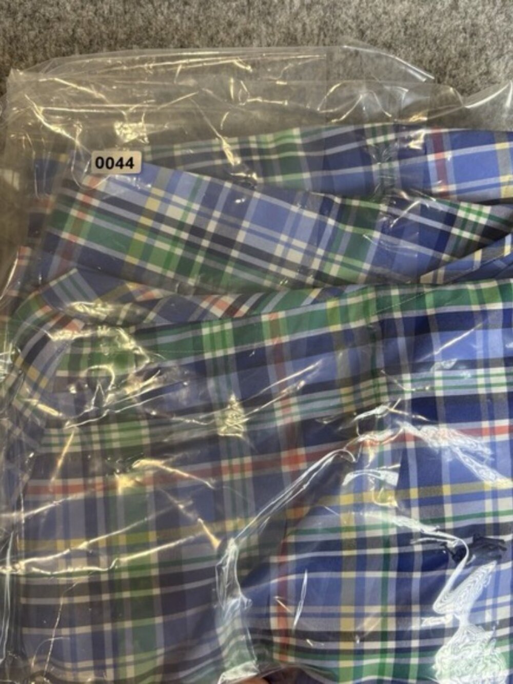 Polo Ralph Lauren Men's Medium Shirt Classic Fit Plaid Button Down Short Sleeve - Picture 7 of 7